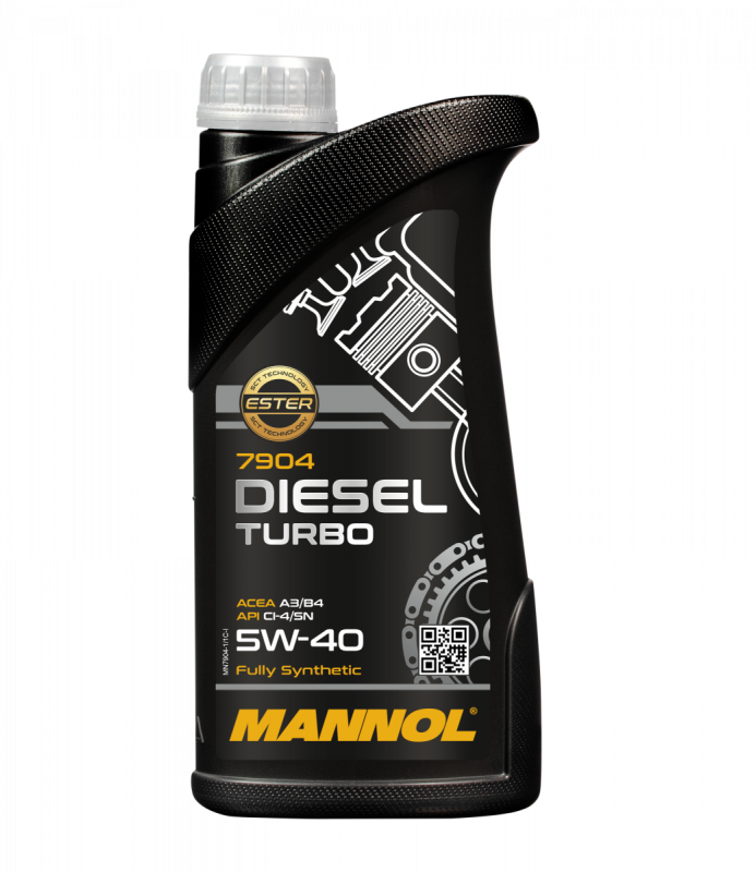 Моторное масло MANNOL DIESEL TURBO 5W-40, 1л
