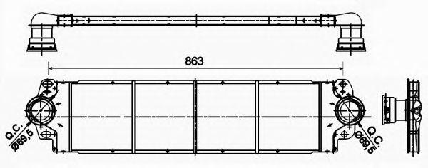 

ИНТЕРКУЛЕР VW TRANSPORTER 09-, 30354