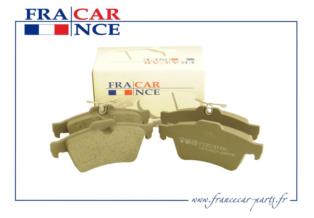 

КОЛОДКА ДИСКОВОГО ТОРМОЗА 440601689R/FCR210496 (ЗАДНЯЯ) FRANCECAR, FCR210496