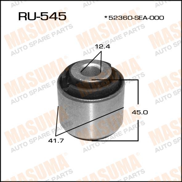 

САЙЛЕНТБЛОК MASUMA ACCORD CL7, CL9 REAR, RU545