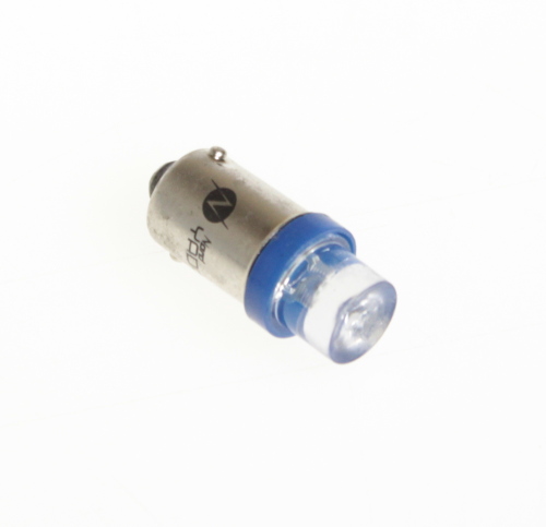 Светодиод 12v t4w ba9s 1smd (повт.ук.пов.габар.) белый (size 5050) (yada)