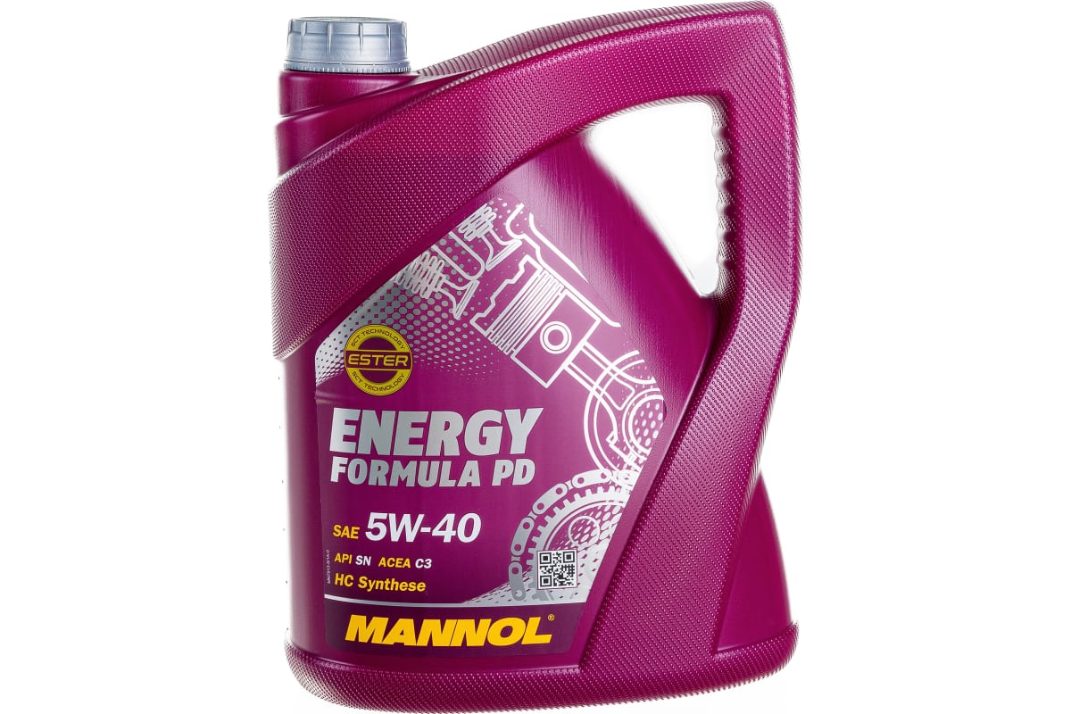 

Моторное масло MANNOL ENERGY FORMULA PD 5W-40, 5л, 4014