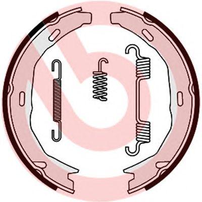 

КОЛОДКИ БАРАБАННЫЕ MB W204 C207 1.8-3.5CDI 07, S50522