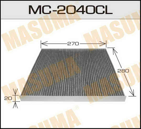 

ФИЛЬТР САЛОНА УГОЛЬНЫЙ, MC2040CL