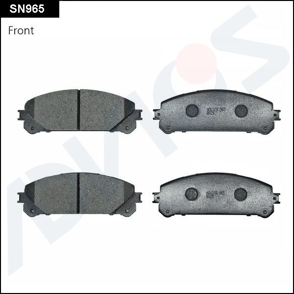 

КОЛОДКИ ТОРМОЗНЫЕ, SN965