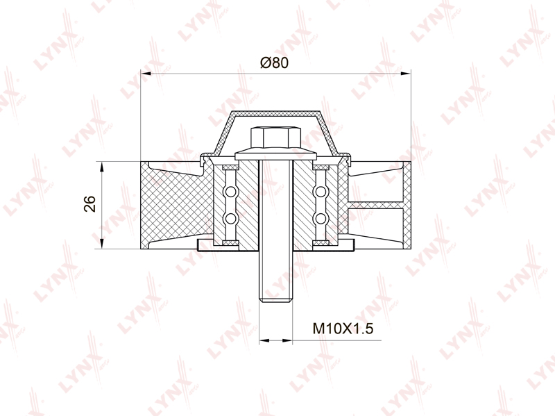 

РОЛИК РЕМНЯ ПРИВОДНОГО BMW 1(E81-88) 3.0 05-12 / 3(E90-93) 2.5-3.0 05-11 / 5(E60/1) 2.5-3.0, PB7007