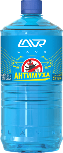 

ОМЫВАТЕЛЬ СТЕКОЛ КОНЦЕНТРАТ АНТИ МУХА CRYSTAL LAVR GLASS WASHER CONCENTRATE ANTI FLY 1000МЛ, LN1227