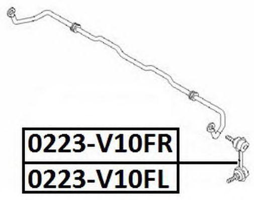 

ТЯГА СТАБИЛИЗАТОРА ПЕРЕДНЕЙ ПОДВЕСКИ, ПРАВАЯ, 0223V10FL