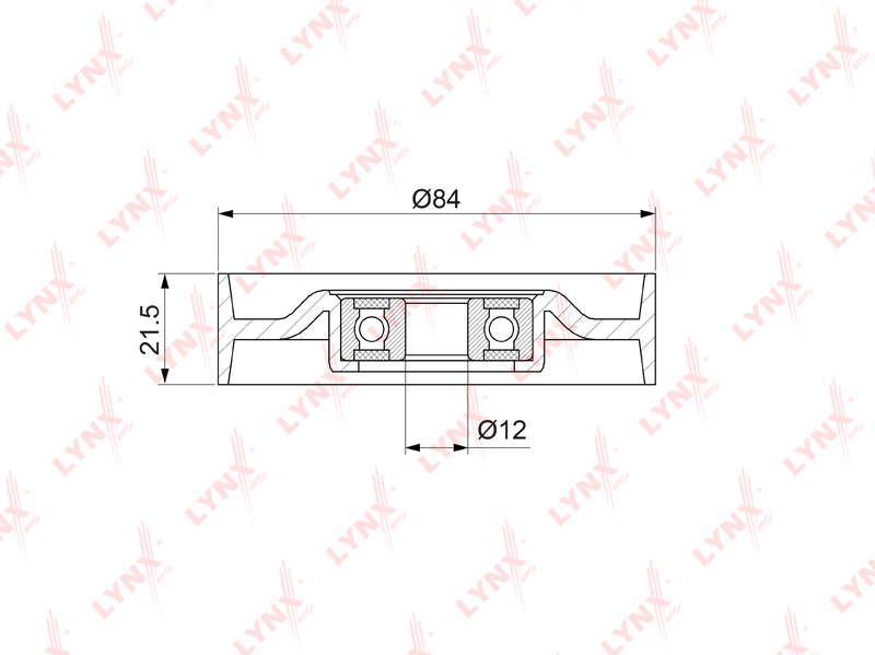 

РОЛИК НАТЯЖНОЙ РЕМНЯ ПРИВОДНОГО NISSAN MICRA(K12) 1.0-1.4 03-10 / CUBE(Z11) 1.4 02, PB5052