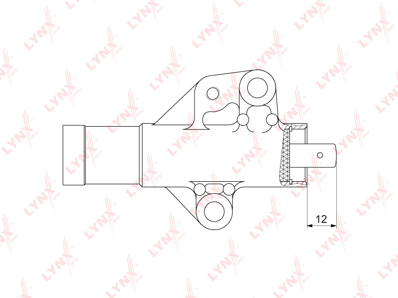 

НАТЯЖИТЕЛЬ ГИДРАВЛИЧЕСКИЙ РЕМНЯ ГРМ MITSUBISHI LANCER IX 2.0 03 / AIRTRACK/OUTLANDER 2.0/2.4 03 / GR, PT1037