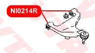 

САЙЛЕНТБЛОК ВЕРХНЕГО РЫЧАГА ЗАДНЕЙ ПОДВЕСКИ, УСИЛЕ, NI0214R