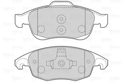 

КОЛОДКИ ТОРМОЗНЫЕ CITROEN BERLINGO 08-/C4 06-/PARTNER 08- ПЕРЕД_WVA24538, 301997