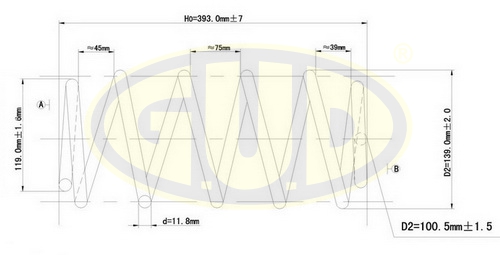 

ПРУЖИНА ЗАДН FORD MONDEO 1.8-3.0 V6 16V 00-07 SEDAN, GCS227560