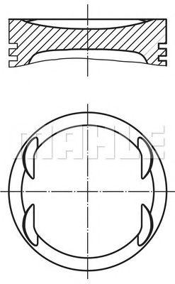 

ПОРШНЕКОМПЛЕКТ, FORD, 0157600