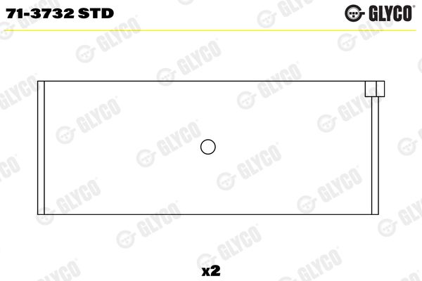 

ВКЛАДЫШИ ШАТУННЫЕ! STD (1)\ AUDI A3/A4/A6, VW GOLF/PASSAT 1.8 95>, 713732STD