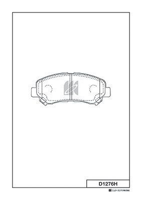 

КОЛОДКИ ТОРМОЗНЫЕ, ПЕРЕДНИЕ (С АНТИСКРИПНОЙ ПЛАСТИНОЙ) NI QASHQAI/DUALIS J10 07-, X-TRAIL T31 07- RE KOLEOS, D1276H