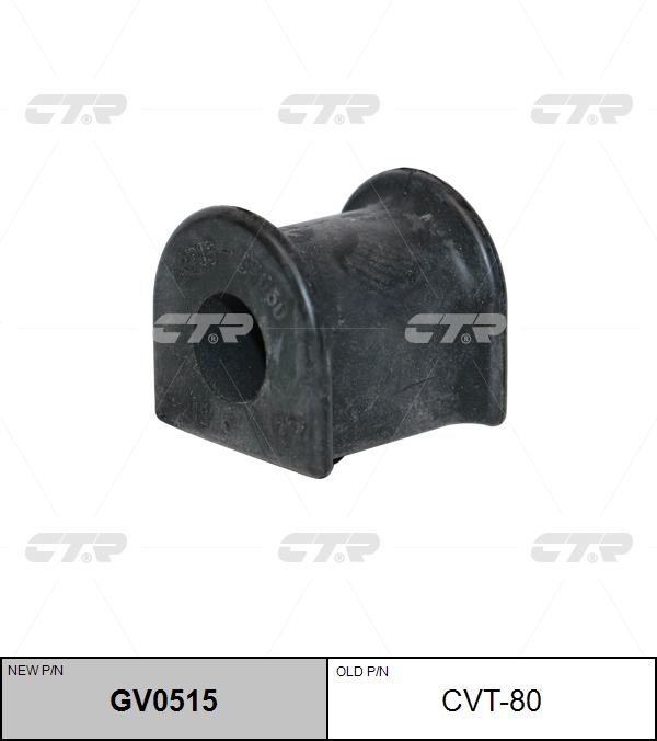 

РЕЗИНО ТЕХНИЧЕСКИЕ ИЗДЕЛИЯ CVT80 / GV0515, CVT80