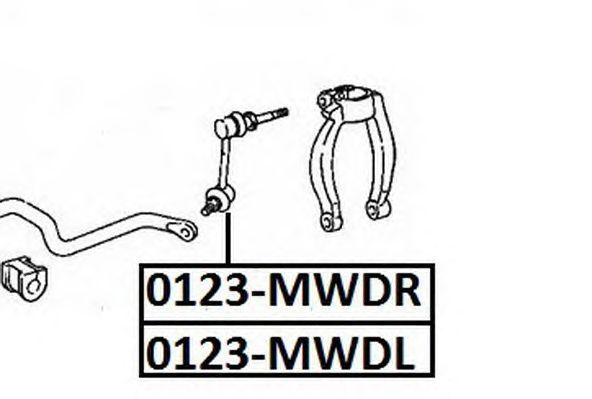 

ТЯГА / СТОЙКА, СТАБИЛИЗАТОР, 0123MWDL