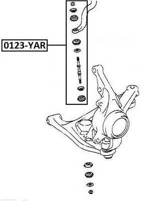 

ТЯГА СТАБИЛИЗАТОРА ПЕРЕДНЯЯ, 0123YAR