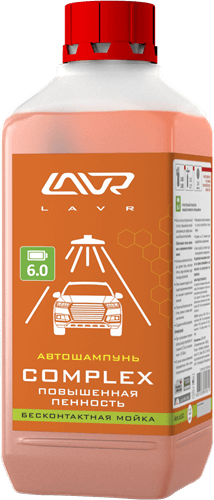 Lavr автошампунь complex повышенная пенность 6.0 концентрат 140 - 70, 1,1 кг