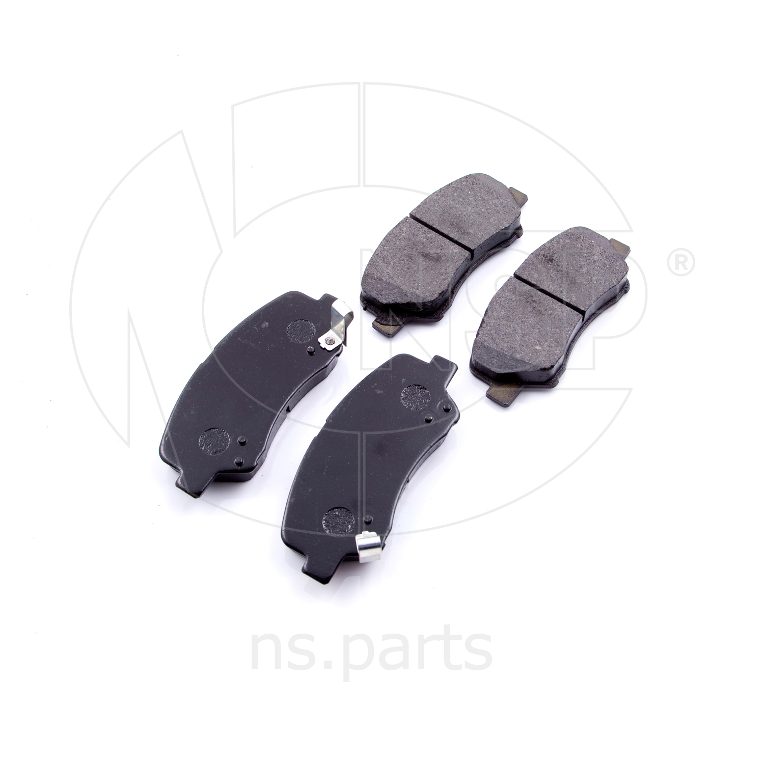 

КОЛОДКИ ТОРМОЗНЫЕ ПЕРЕДНИЕ HYUNDAI SOLARIS, NSP02581011RA00