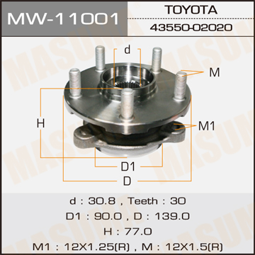 

СТУПИЦА ПЕРЕДНЯЯ, MW11001