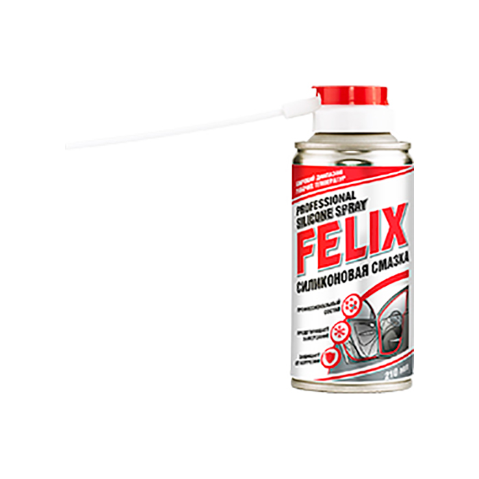 

СМАЗКА СИЛИКОНОВАЯ FELIX АЭРОЗОЛЬ 210МЛ, 411041035