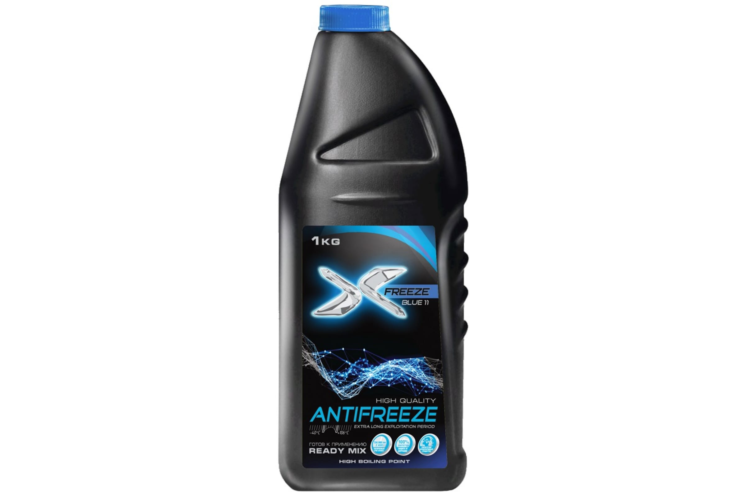 

ОЖ АНТИФРИЗ X-FREEZE BLUE 1КГ (15ШТ), 430206065