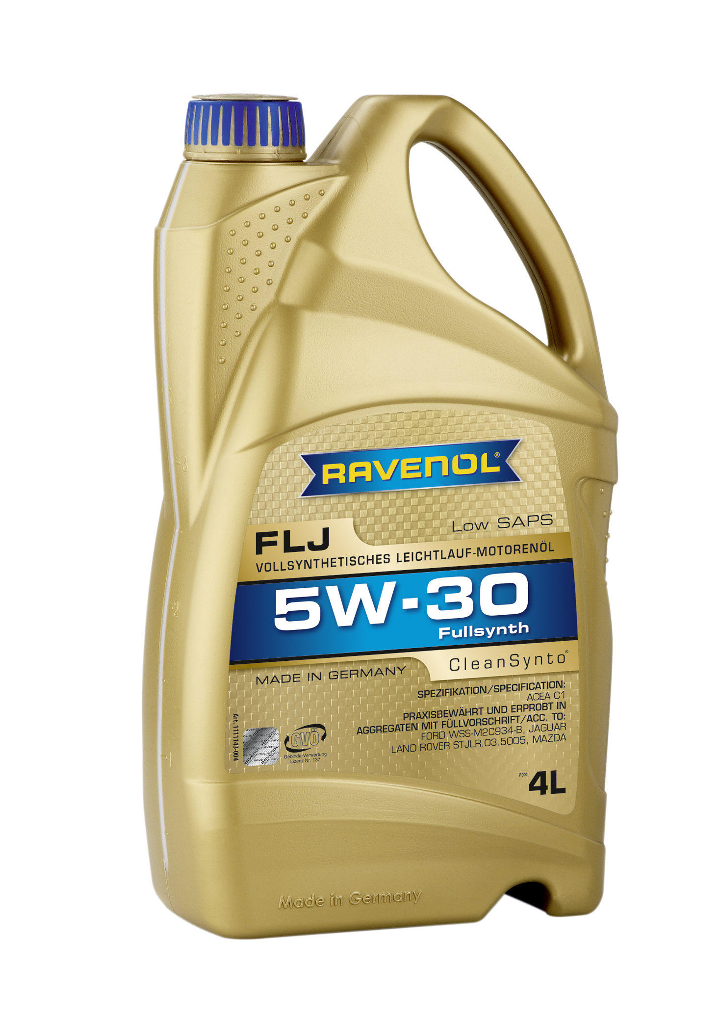 SAE 5W-30 4L FLJ NEW МОТОРНОЕ МАСЛО