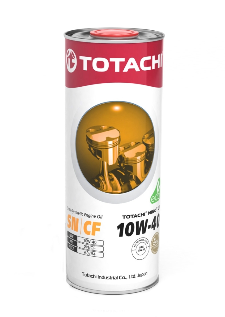 

Моторное масло TOTACHI NIRO LV Semi-Synthetic 10W-40 SN, 1л, 4562374694989