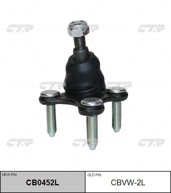 

ШАРОВАЯ ОПОРА CBVW2L / CB0452L, CBVW2L