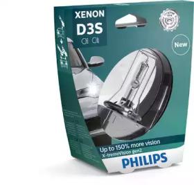 Лампа ксенон Philips X-tremeVision, D3S, 42V,...