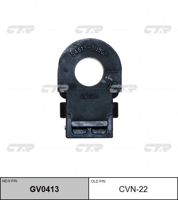 

РЕЗИНО ТЕХНИЧЕСКИЕ ИЗДЕЛИЯ CVN22 / GV0413, CVN22