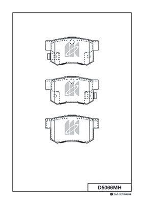 

КОЛОДКИ ТОРМОЗНЫЕ, ЗАДНИЕ (С АНТИСКРИПНОЙ ПЛАСТИНОЙ) HO ODYSSEY RA 94-, STEPWGN RF 96-, CR-V RD 01- RE 06-, INSPIRE UA4/5 98-, AVANCIER TA 99-, STREAM RN 00-, ACCORD CM 02-, EDIX BE 04-, ELEMENT YH2 03-, LEGEND KA7/8/9 90-, D5066MH