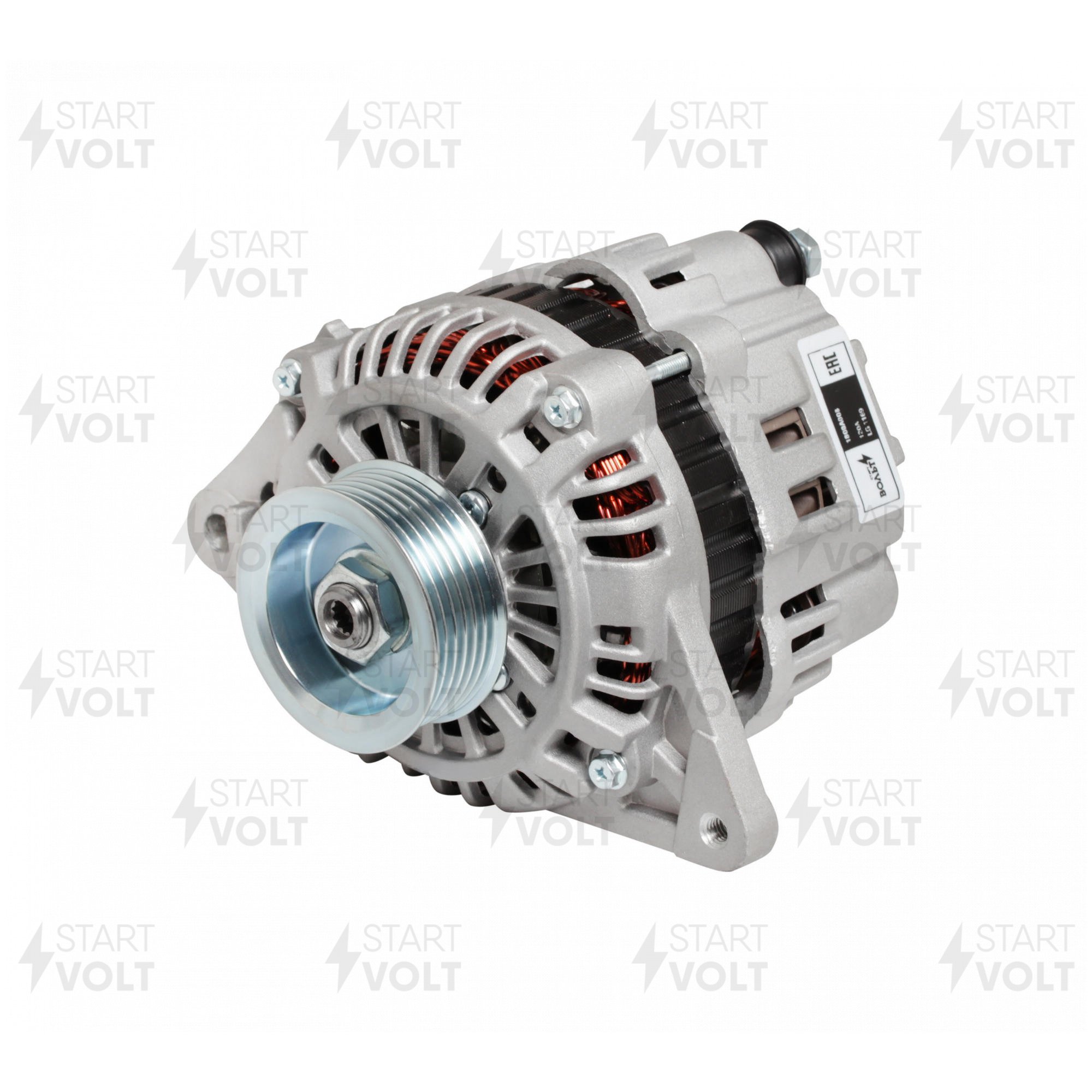 

ГЕНЕРАТОР ДЛЯ А/М MITSUBISHI L200 (06-)/PAJERO SPORT (08-) 2.5D 120A (LG 1169), LG1169