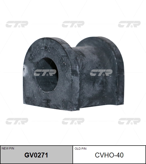 

РЕЗИНО ТЕХНИЧЕСКИЕ ИЗДЕЛИЯ CVHO40 / GV0271, CVHO40