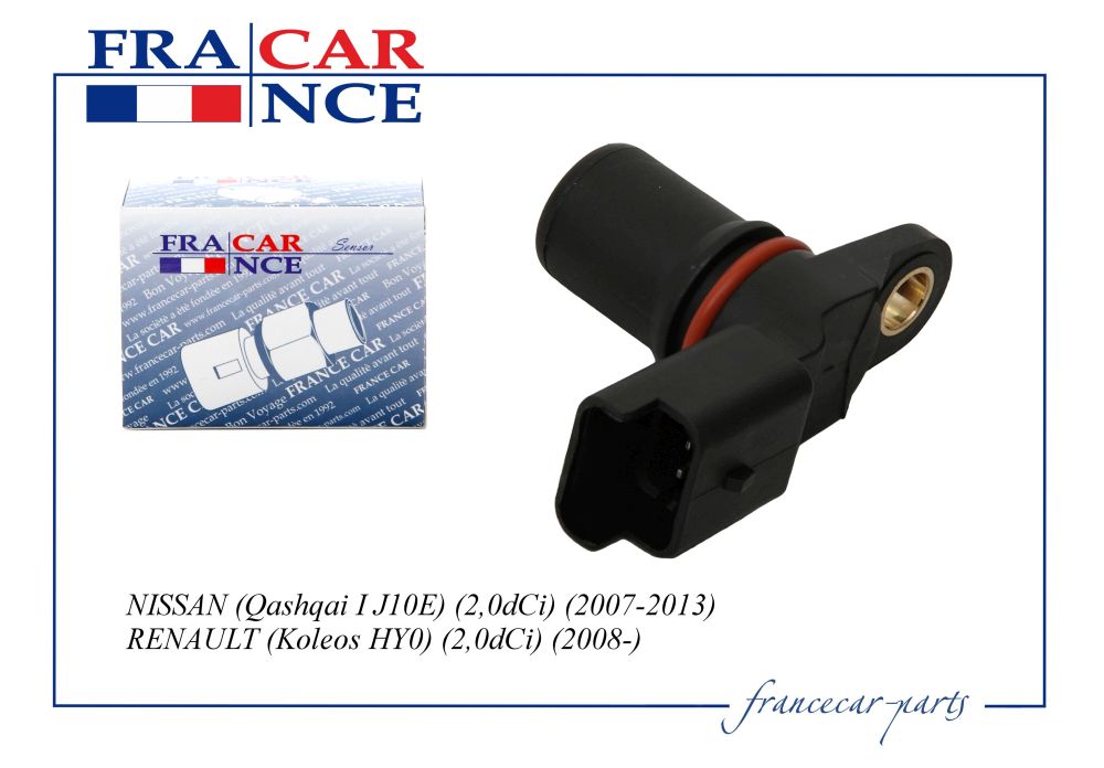

ДАТЧИК ПОЛОЖЕНИЯ РАСПРЕДВАЛА 8200285798 / FCR30S090 FRANCECAR, FCR30S090