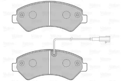 

КОЛОДКИ ТОРМОЗНЫЕ PEUGEOT JUMPER ПЕРЕД_WVA24466, 301276