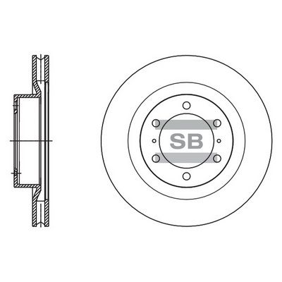 

ДИСК ТОРМОЗНОЙ SD4090, SD4090