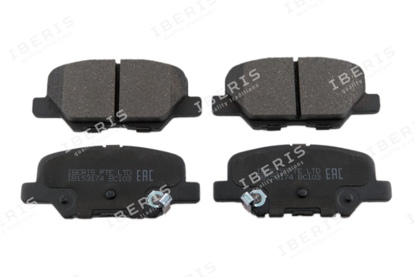 

КОЛОДКИ ТОРМОЗНЫЕ ЗАД К-Т MAZDA 6 III (GJ), ASX (GA_W_), OUTLANDER III, IB153174