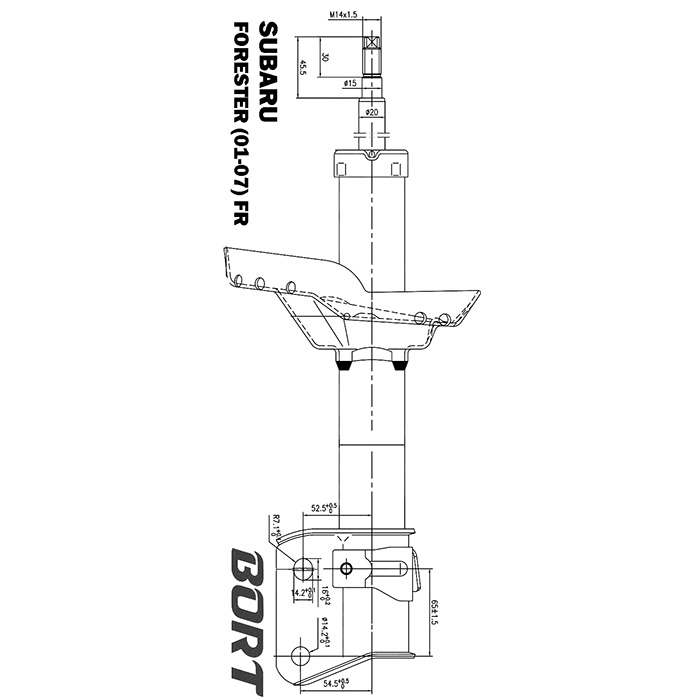 

АМОРТИЗАТОР ПОДВЕСКИ ПЕР R ГАЗОМАСЛЯН, G22050028R