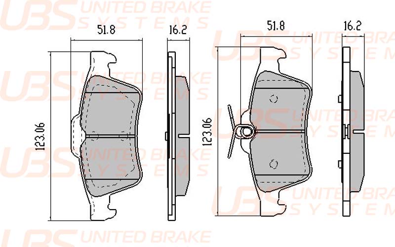 

ПРЕМИУМ ТОРМОЗНЫЕ КОЛОДКИFORD FOCUS 04-/11-/13-/KUGA II 13-/TRANSIT 2.2D 14-/VOLVO V50/S40 II 04-/V40 13-/MAZDA 3 04-/09-/CITR C5 III 08-/12-/PEU.508 10- ЗАДНИЕ, BP1101002