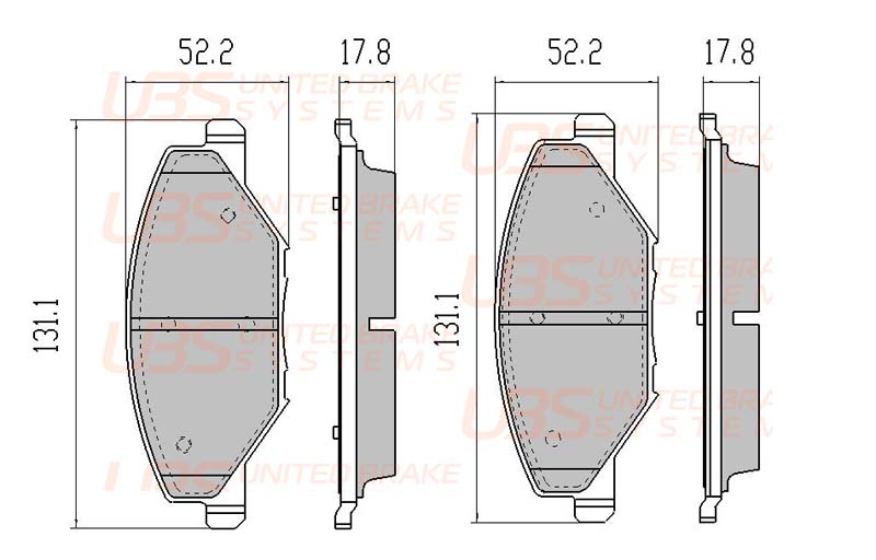 

ПРЕМИУМ ТОРМОЗНЫЕ КОЛОДКИ VW POLO СЕДАН 10-/SKODA FABIA 11- ПЕРЕДНИЕ, BP1102003