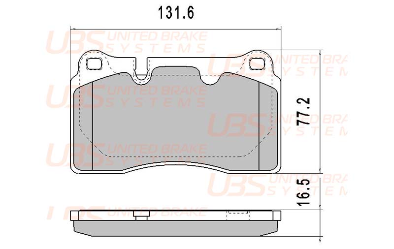 

ПРЕМИУМ ТОРМОЗНЫЕ КОЛОДКИ VOLKSWAGEN TOUAREG 02-/10-/11- ПЕРЕДНИЕ, BP1102007