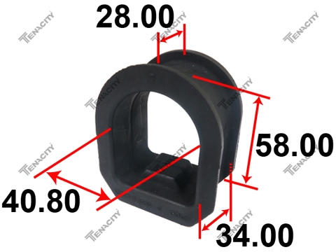 Втулка рулевой рейки tenacity (1254) astto1007