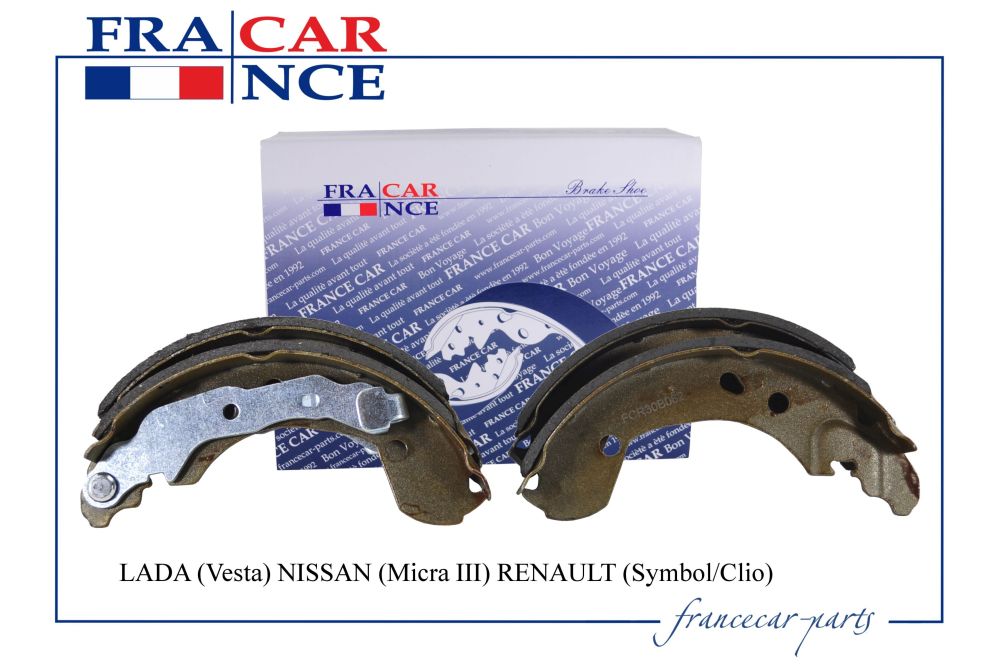 

КОЛОДКИ ТОРМОЗНЫЕ БАРАБАННЫЕ ЗАДНИЕ (203Х38) 7701208357, FCR30B062