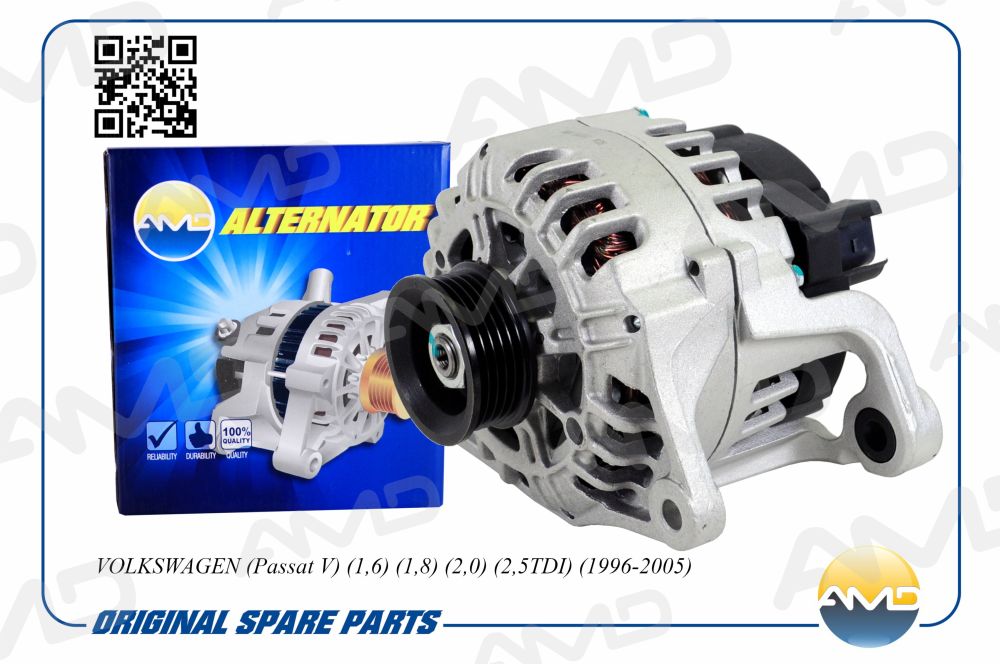 

ГЕНЕРАТОР (12V/90A) AMD AMD.EL586, AMDEL586