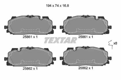 Колодки тормозные дисковые пер audi a4/a5/q5/q7 1.4tfsi-2.0tfsi/2.0tdi/3.0tdi 15-