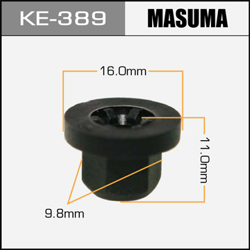 

Клипса (пластиковая крепежная деталь), KE389