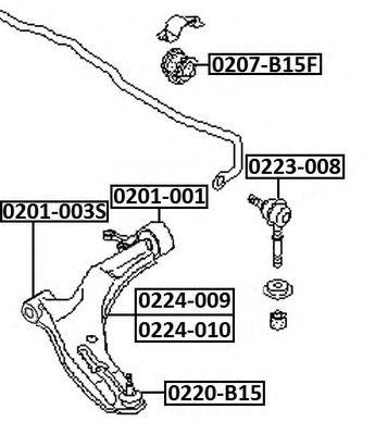 

РЫЧАГ ПОДВЕСКИ ПЕР, 0224009